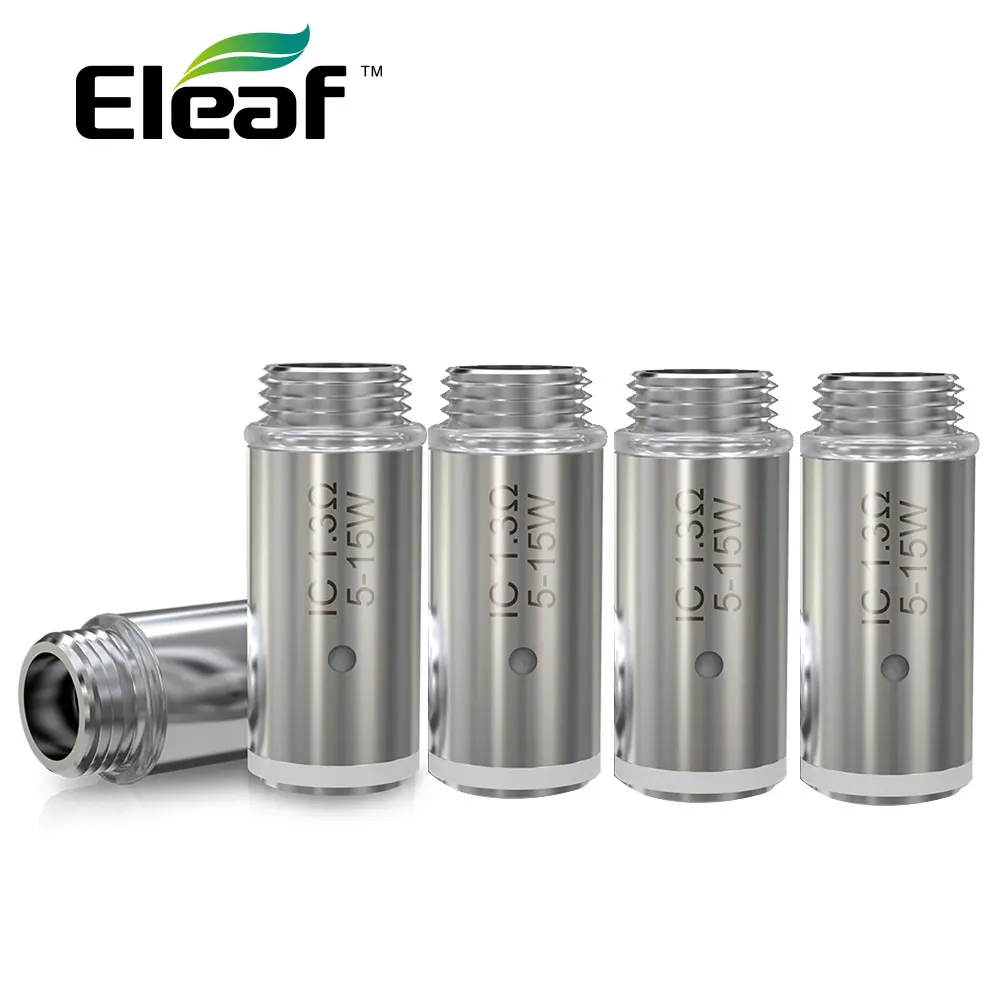 Оригинальный eleaf IC головы 1.3ohm один Катушка спиннинговая для Икар мини/ICare140/Икар 160/Икар Solo /Икар 2 форсунки 5 шт./упак