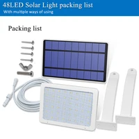 Super Bright Adjustable Lighting Angle 48 LEDs Solar Light 5