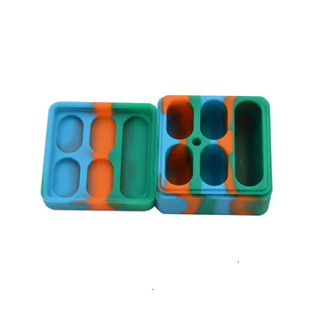 

Non-stick 26ml Bho Silicone Wax Container Heat Resistant Multi Use Storage Dab Slick Oil Jar Assorted Random Color