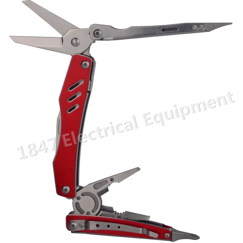 

1pc folding scissors fishing lead fish line scissors outdoor travel multi-function portable nail file screwdriver screw knife