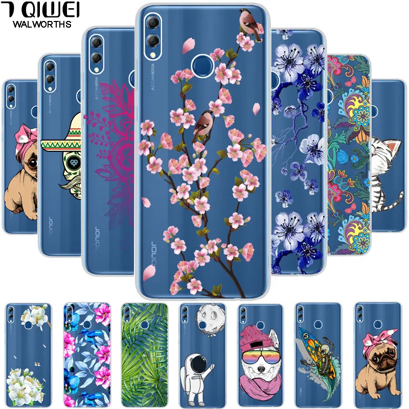 

C For Huawei Honor 8X Case 6.5'' Soft TPU Phone Case For Huawei Honor 8X Max Back Cover 7.12'' Silicone Transparent Honor8X 8 x