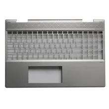 Серебристый чехол для ноутбука, спектр x360 15-CN 15-CN013TX 15M-CN, верхняя крышка, 609939-001