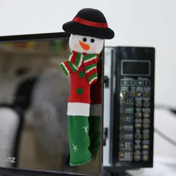 

Refrigerator Gloves Doorknob Cover Fridge Gloves Protector Microwave Gloves Door Handle Christmas Decor