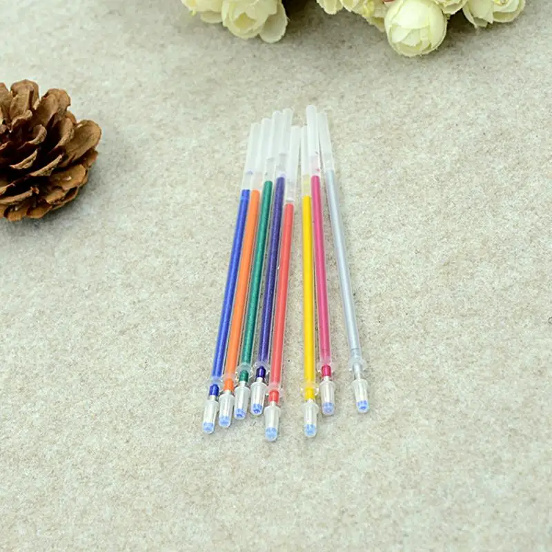 48 цветов гелевые ручки блестящая раскраска Рисунок Живопись ремесло маркеры канцелярские 0,8 мм перьевая ручка