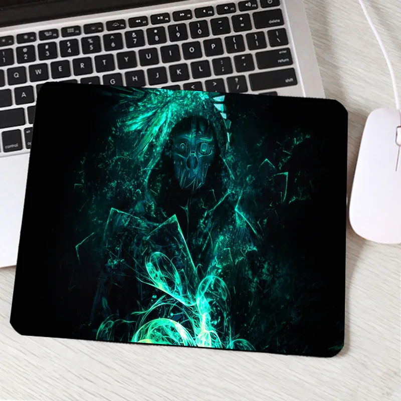 

Congsipad Mini Size 220x180x2MM Pc Computer Mousepad Dishonored Video Game Gamer Player Rubber Material Non-slip Wear Soft Mat