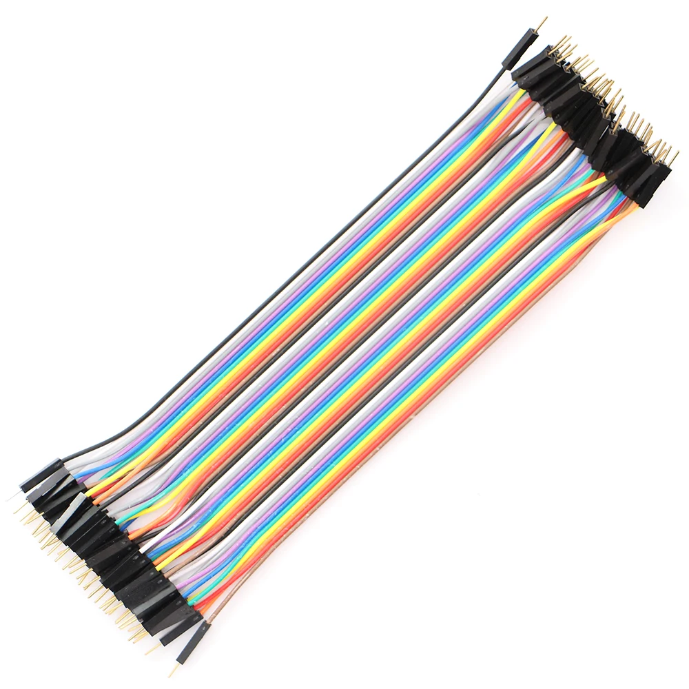 

2019 400pcs dupont cable jumper wire dupont line male to male dupont line 20cm 1P diameter:2.54mm IN STOCK