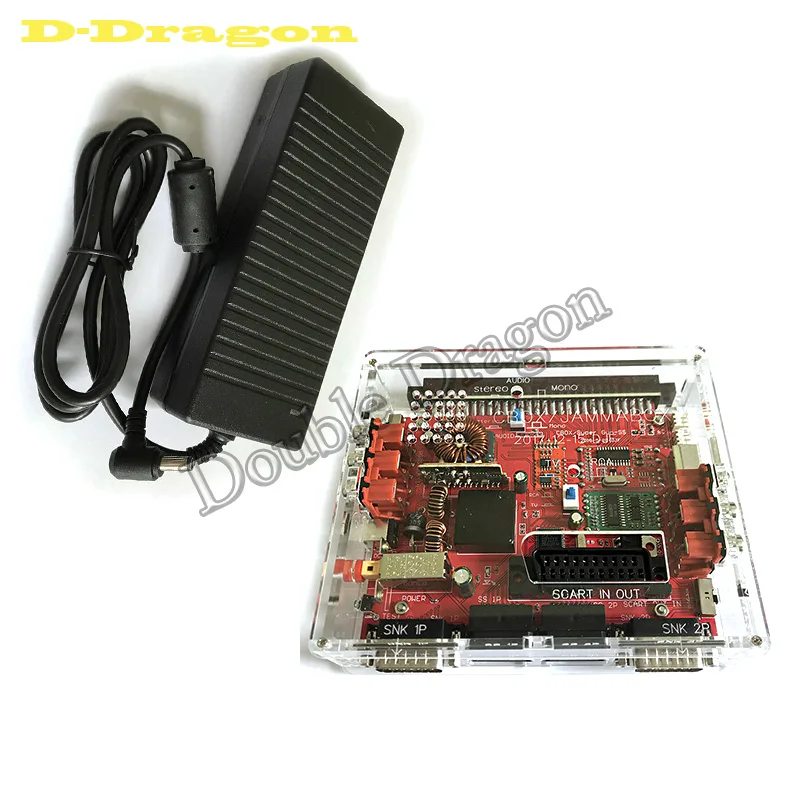 

High Power JAMMA CBOX Converter Board to Saturn DB15P Joypad SNK SS Gamepad With SCART Output For Any JAMMA PCB IGS Motherboard