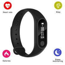 M2 Sport Bluetooth Smart Bracelet Watches Heart Rate Monitor Fitness Tracker Intelligent Wristband Smartwatch Drop Shipping 2019