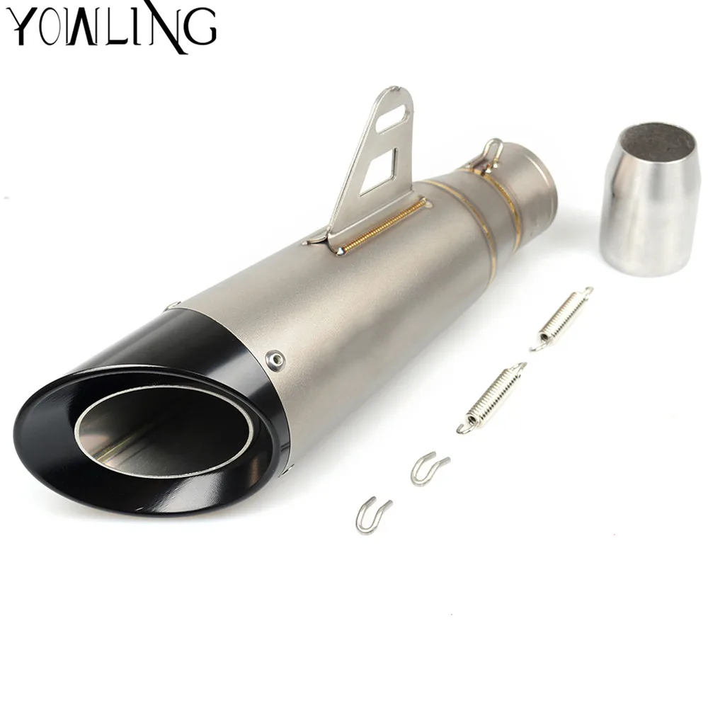 35-51MM Modified Motorcycle Exhaust Pipe Muffler for Exhaust Moto escape Universal Fit for most motorcycle ATV Scooter