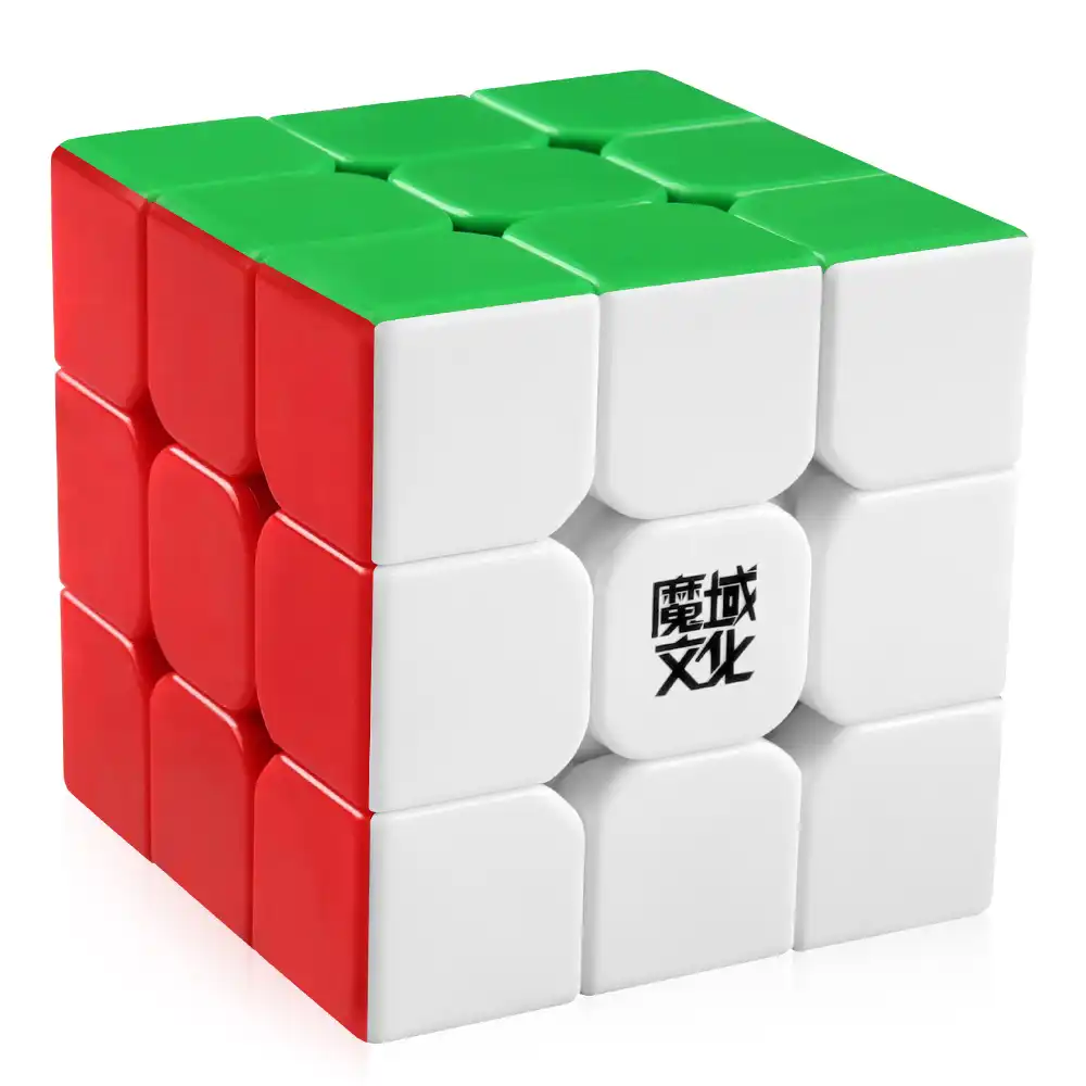 stickerless 3x3 rubik's cube
