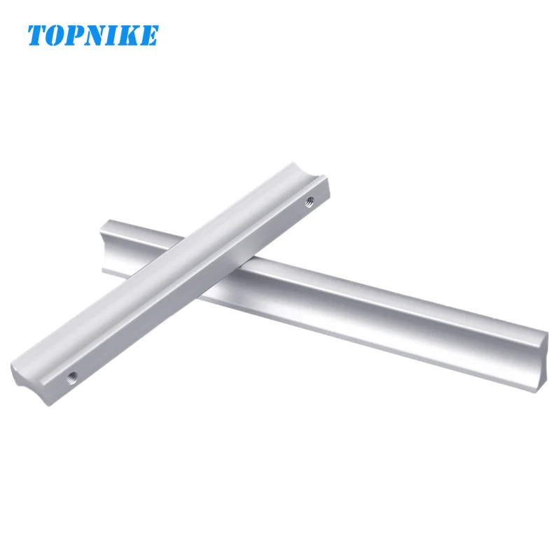 TOPNIKE مقبض مقبض ماتي الأسود الفضاء سبائك الألومنيوم مقبض كابينة بسيطة الأمريكية الأثاث خزانة درج مقبض TOPNIKE مقبض مقبض ماتي الأسود الفضاء سبائك الألومنيوم مقبض كابينة بسيطة الأمريكية الأثاث خزانة درج مقبض