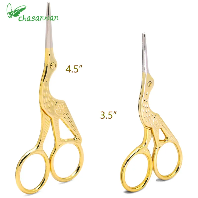 

1Pc Vintage Metal Scissors Embroidery Sewing Tool Craft Shears Cross Stitch Scissors for Needlework for Sewing Tijeras Costura,Q