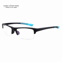 Новые женские спортивные пластиковые очки с титановой оправой модель очков P7017-C6