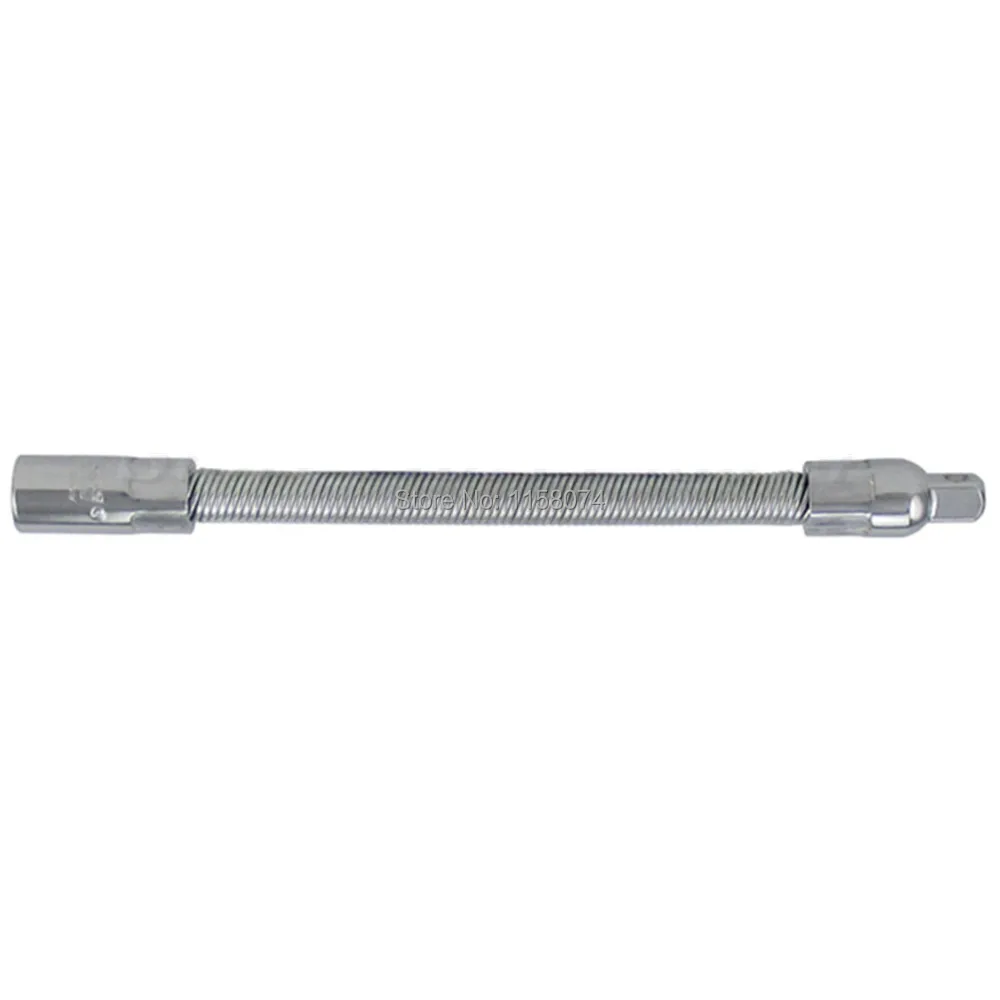 Shaft Drive Socket Tool Ratchet Flexible Extension Bars 1/4'' Drive Flexi/Flexible Extension