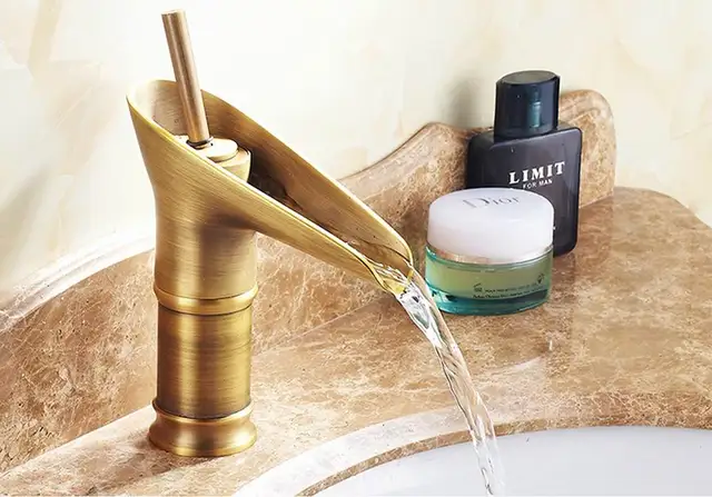 Free Shipping Modern Basin Faucet Open Spout Water Tap Bathroom Free Shipping Modern Basin Faucet Open Spout Water Tap Bathroom Vessel Sink Antique Br Est