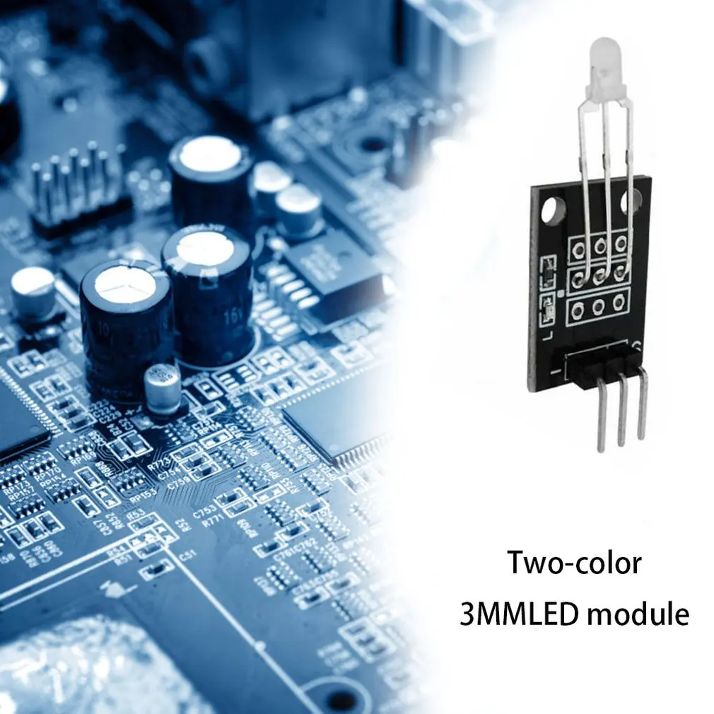 Двухцветный модуль светодиодный общий модуль датчика 3 мм для модуля Uno R3