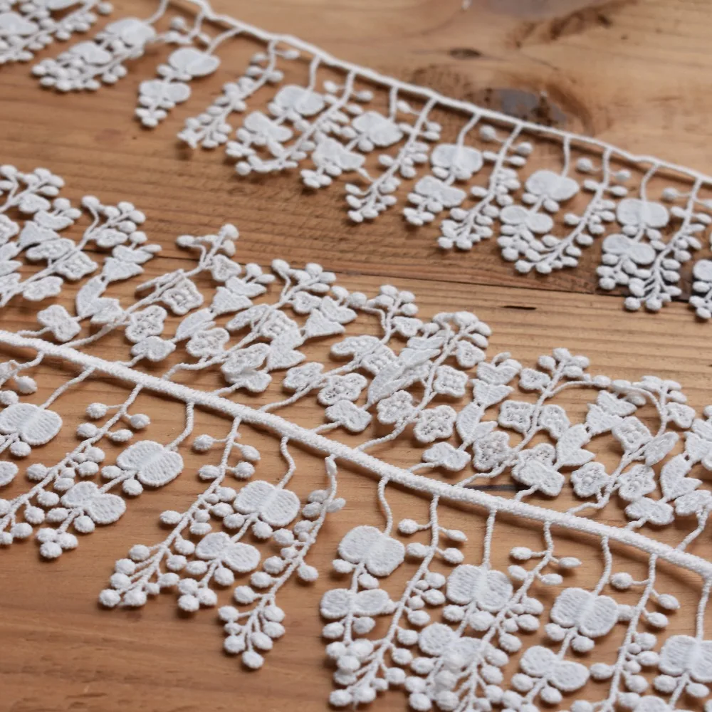 Frangia Decorativa In Pizzo Con Nappa Oro - 6 Metri Per Tende, Paralumi E Decorazioni Casa - Foto 4