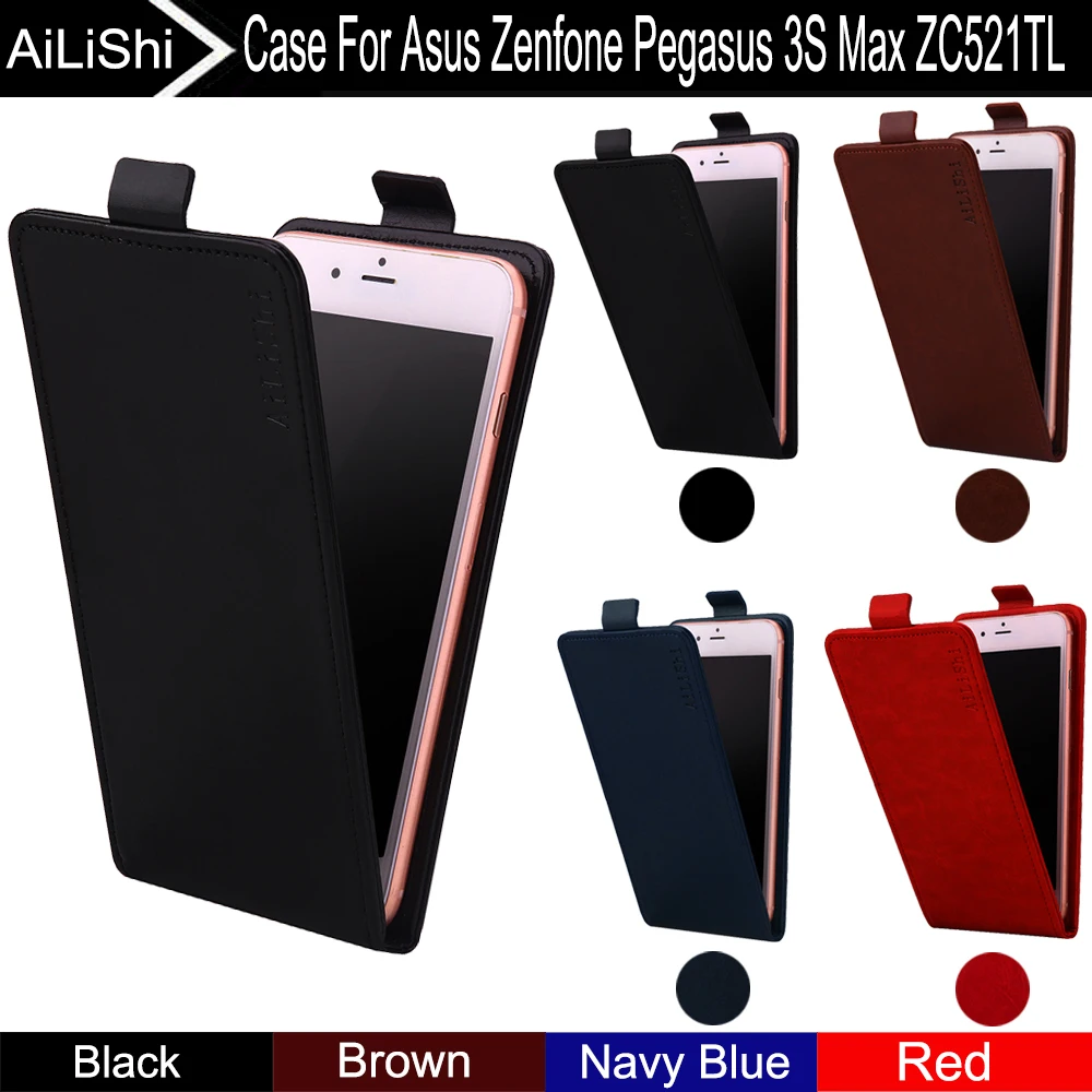 Чехол AiLiShi для Asus Zenfone Pegasus 3S Max ZC521TL вертикальный откидной кожаный чехол телефона
