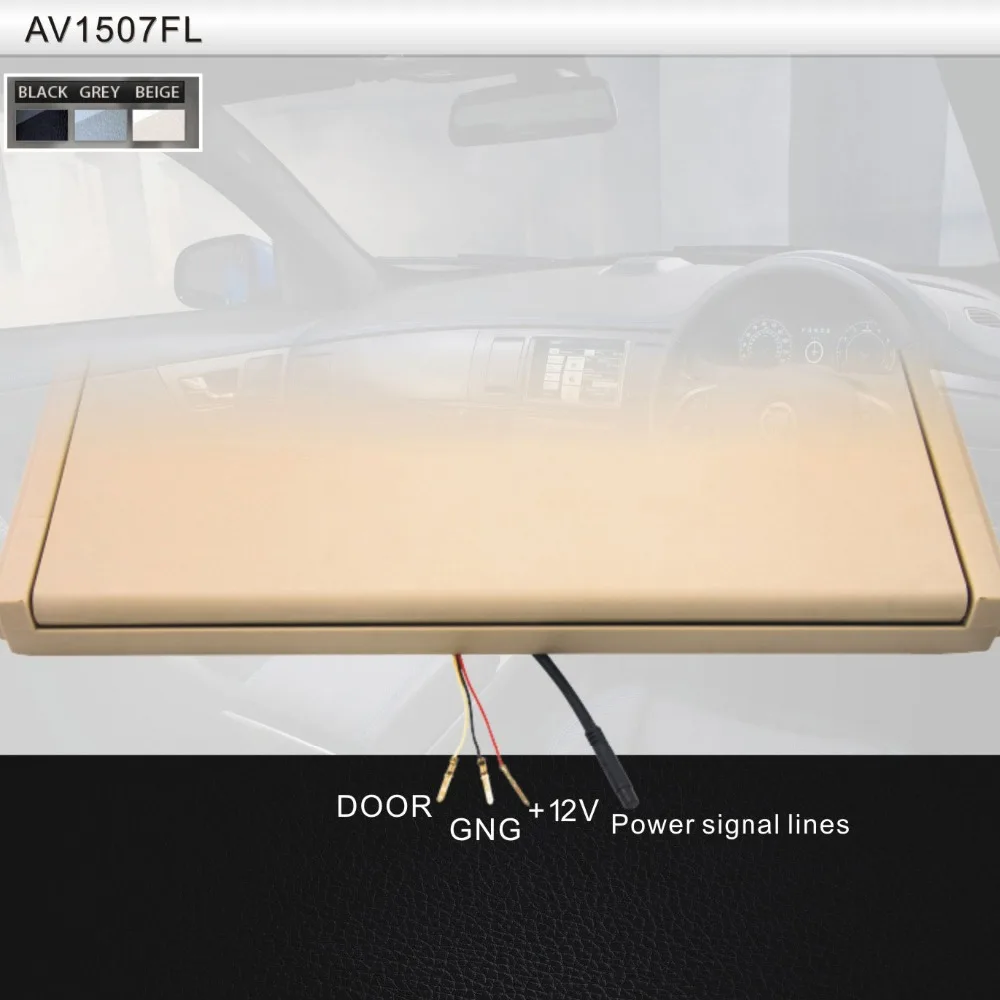  auto 15.6 inch Flip Down LED Monitor with HDMI Input