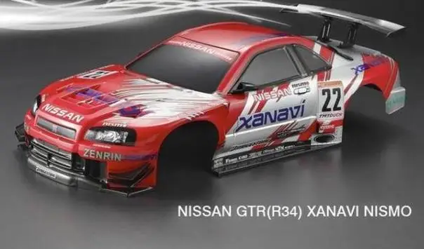 Автомобильный оболочка 195 мм для Tamiya 51041 1/10 набор запасных частей