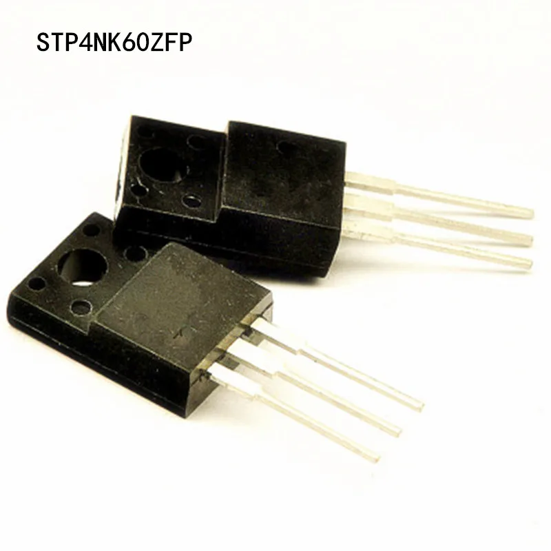 50pcs STP4NK60ZFP P4NK60ZFP 4N60 TO 220F MOSFET Transistor -in Voltage ...