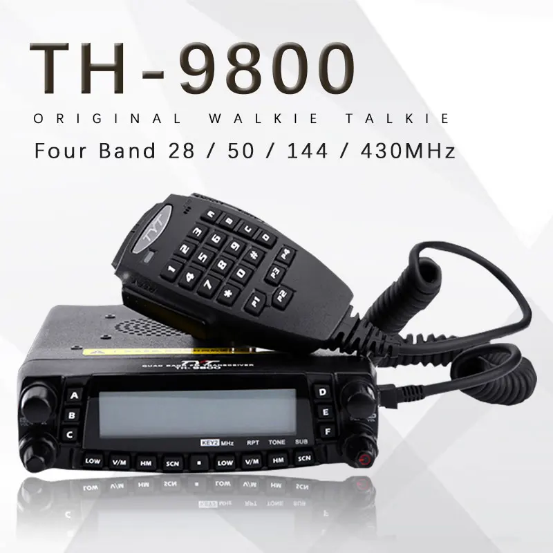 General TYT TH 9800 Pro 50W 809CH четырехдиапазонный двойной дисплей ретранслятор шифратор для