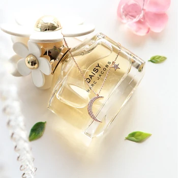 

XIA Jewelry select colour S925 silver star star moon Necklace female personality Pendant