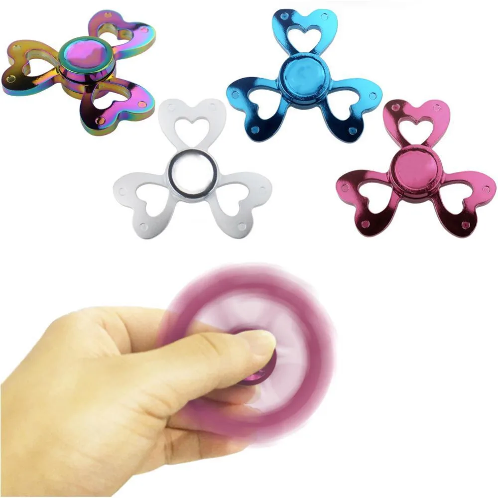 

EDC Fidget Finger Spinner Tri-spinner Zinc Hand Tri Spinner Aluminum Alloy Fidget Toy Anxiety Stress Adults Kid Metal Spinner