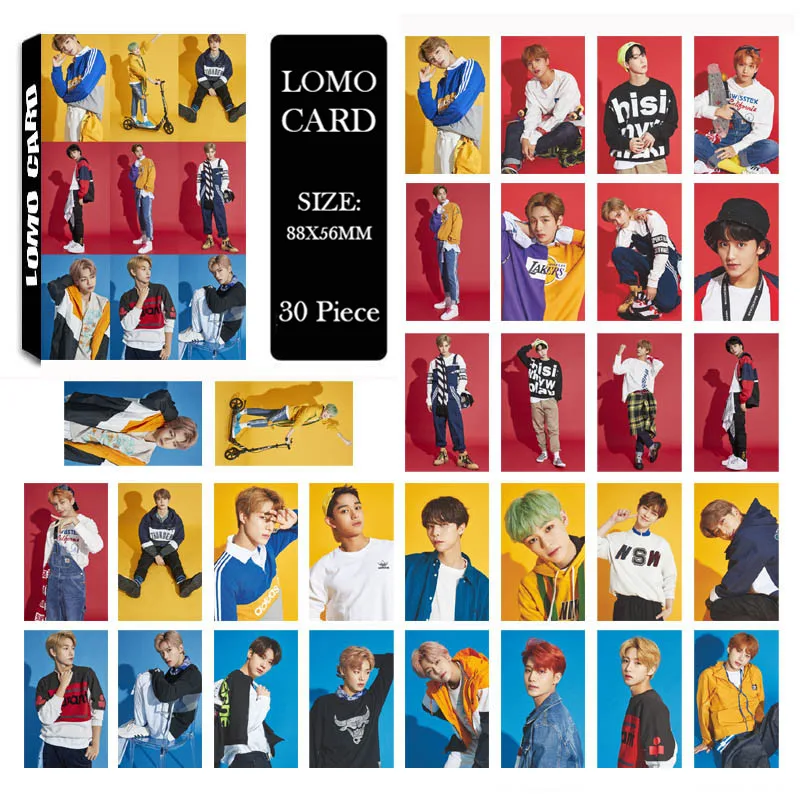 Youpop KPOP NCT U 127 альбом мечты 2019 LOMO карты K POP Новая модная самодельная бумажная