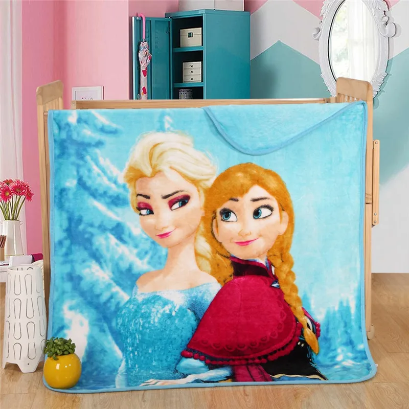 Детское Флисовое одеяло Холодное сердце 100x140 см|throw blanket|blanket blanketfleece throw blankets |