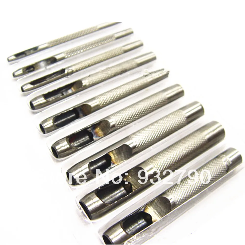 

2.5mm,3mm,4mm,5mm,6mm,7mm,8mm,9mm,10mm Hollow Punch Tool Set Gasket Material Vinyl Leather Light Gauge Sheet Metal 2.5mm-10mm