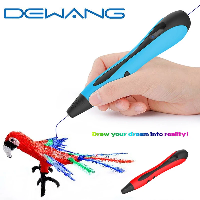 

Dewang 3D Magic Pen LCD 3D Creative Caneta 3d Canetas Criativa ABS/PLA Filament Birthday Gift For Kid Design Drawing Scribble