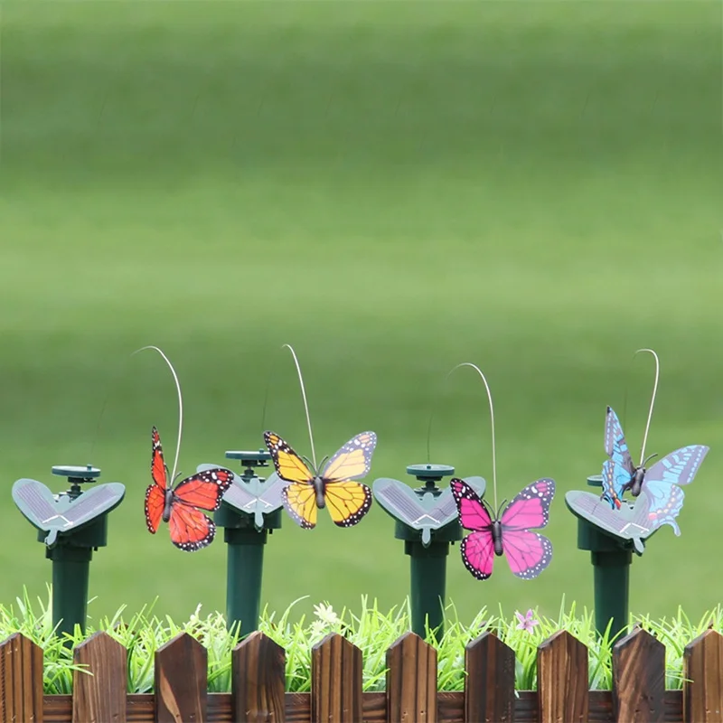 2018 New 1 PC Solar Butterfly Hummingbird Gardening Garden Shopping Mall Shop Decoration Electric Flying Simulation Butterfly 2018 New 1 PC Solar Butterfly Hummingbird Gardening Garden Shopping Mall Shop Decoration Electric Flying Simulation Butterfly