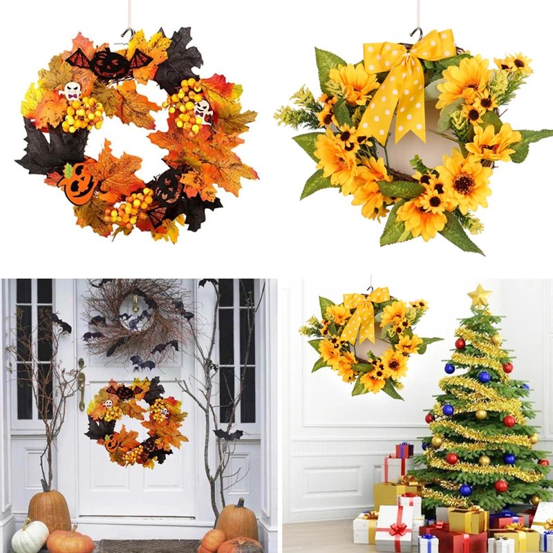 Buy Halloween Christmas Simulation Autumn Maple Leaf
