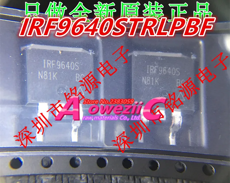 Aoweziic+ импортный IRF9640PBF IRF9640 TO-220 IRF9640STRLPBF IRF9640S F9640S TO-263 FET MOSFET 200V 11A