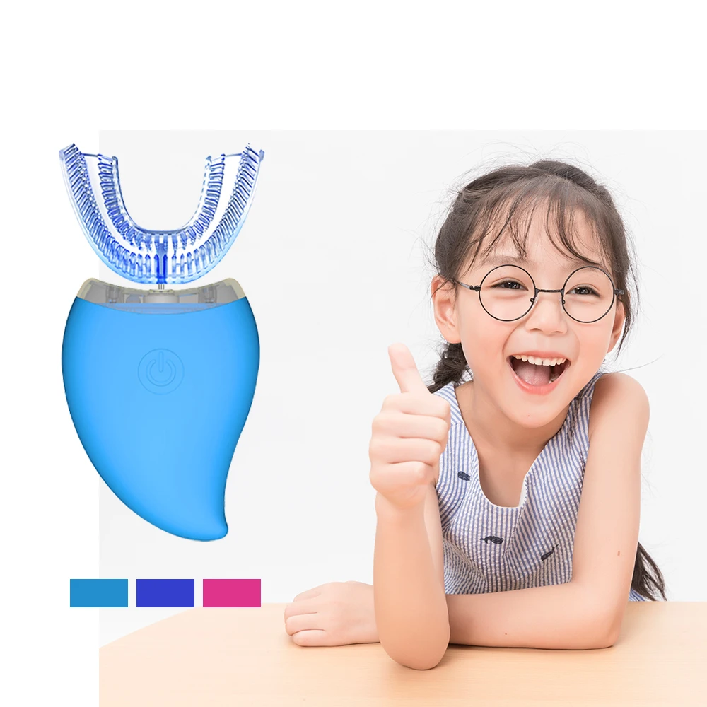 

Bambo Toothbrush Sonic Electric Automatic U Shape Eco Friendly 360 Teeth Whitening Care Product Waterproof for Kids Students