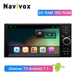 Navivox 2 Din Android 8,1 автомобильный dvd-плеер для Kia Sportage 2016 2017 2018 KX5 Мультимедиа gps навигация головное устройство Bluetooth радио