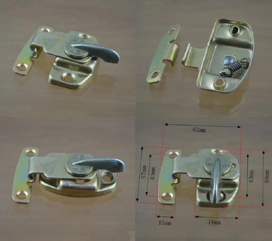 

10sets/Lot Premintehdw Toggle Table Top Clip Connector Clamp Bracket Top Panel Table Lock clamp Sash Locks Align-N-Lock Latch