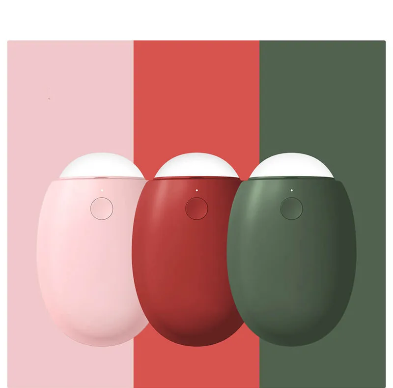 Xiaomi Solove USB Rechargeable Multifunction Hand Warmer 3000mAh Power Bank Constant Warm Hand Portable Soft Light