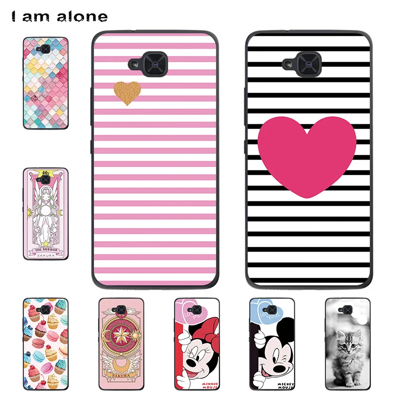 

I am alone Phone Cases For BQ Aquaris U2 U2 Lits 5.2 inch Soft TPU Bags Mobile Patterned Fashion For BQ U2 U2 Lite Free Shipping