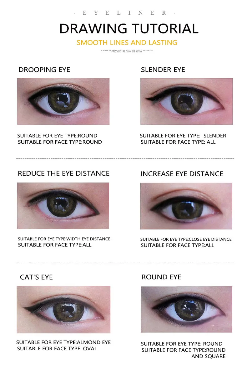OM-136-10 eyeliner stencil