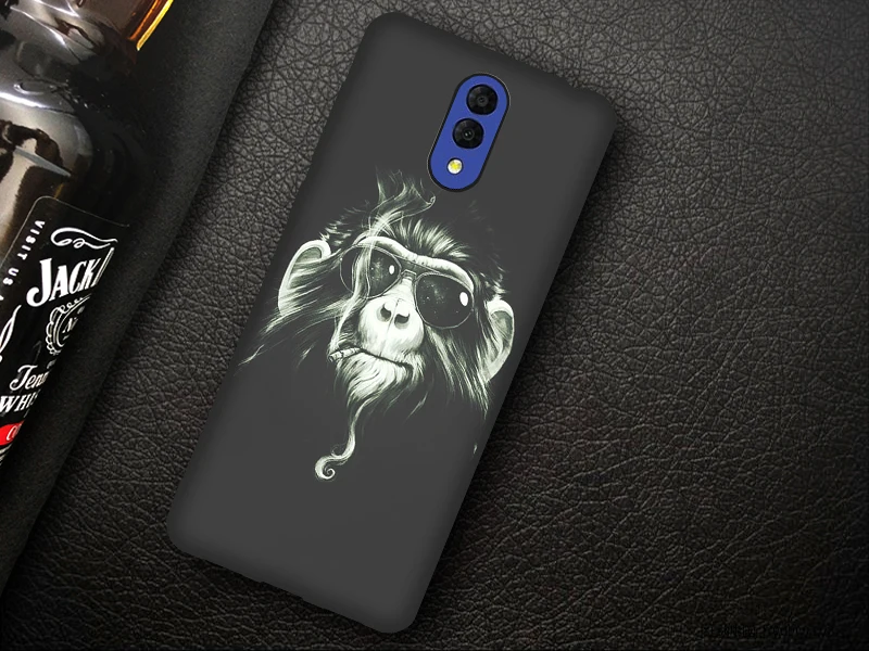 JURCHEN Case For Alcatel 3L Case Soft Tpu Silicone Back Cover For Alcatel 3L 3 L Case Cover Funda Printing Bag Cartoon