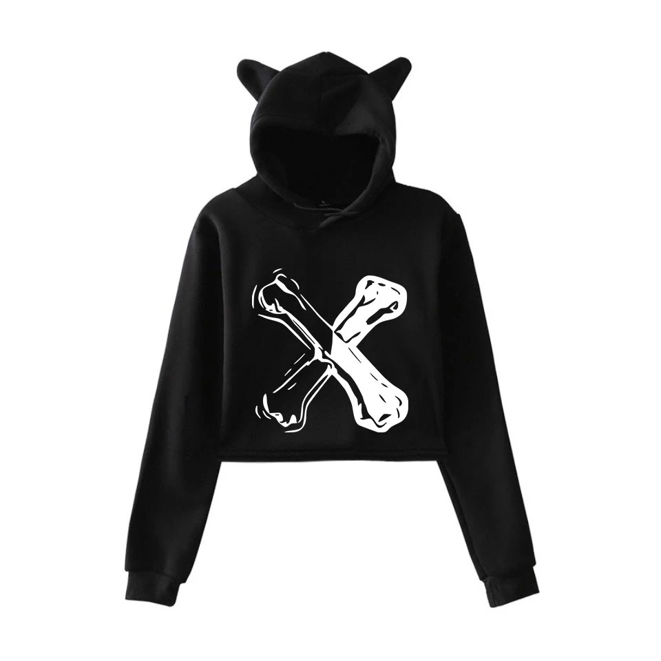  2019 Cameron Boyce in Women's Cat Ear Sweatshirt Popular Casual New Streetwear Harajuku Kpop Camero