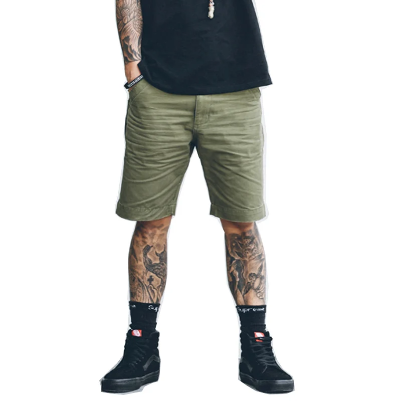 High quality 2017 jumpsuit summer shorts men fashion hiphop Elastic