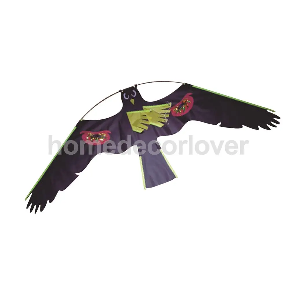 3x воздушный змей в форме ястреба защищает крестьян Урожай Реалистичная Летающая Птица Приманка в виде голубя Сова Птица выполнение Ласточка манок отпугиватель