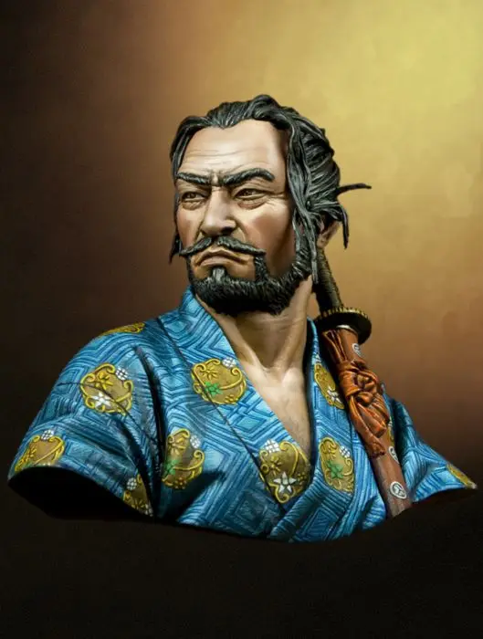 

1/10 Unpainted Resin Bust Samurai of Japan