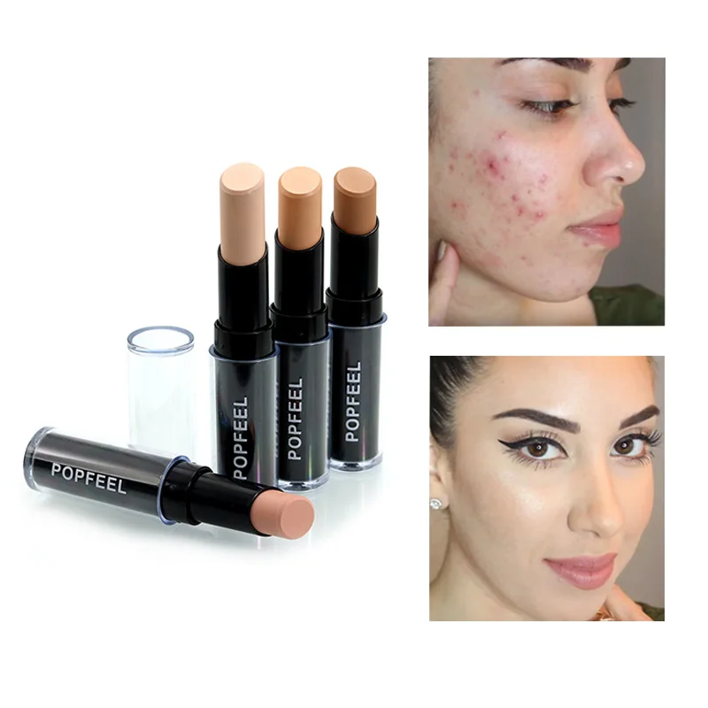 

2018 New Concealer Stick Face Foundation Pen Maquiagem Make Up Camouflage Pen Maquillaje Smooth Contour Concealer Makeup Set