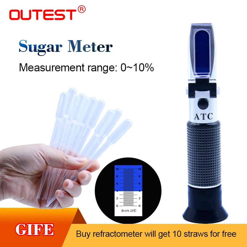 Buy Digital sugar refractometer 010 RZ111 Beer Wort