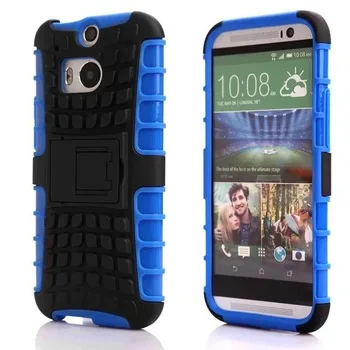 Fashion Rugged Spider Heavy Duty Armor With Stand Shockproof Function Case For HTC one m8 Hard Phone case