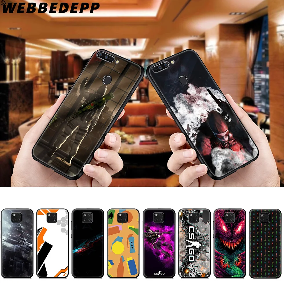 WEBBEDEPP Counter Strike CS GO мягкий чехол для Huawei Mate Honor 20 6A 7A 7C 7X 8 9 9X 10 View Lite Pro 30 |